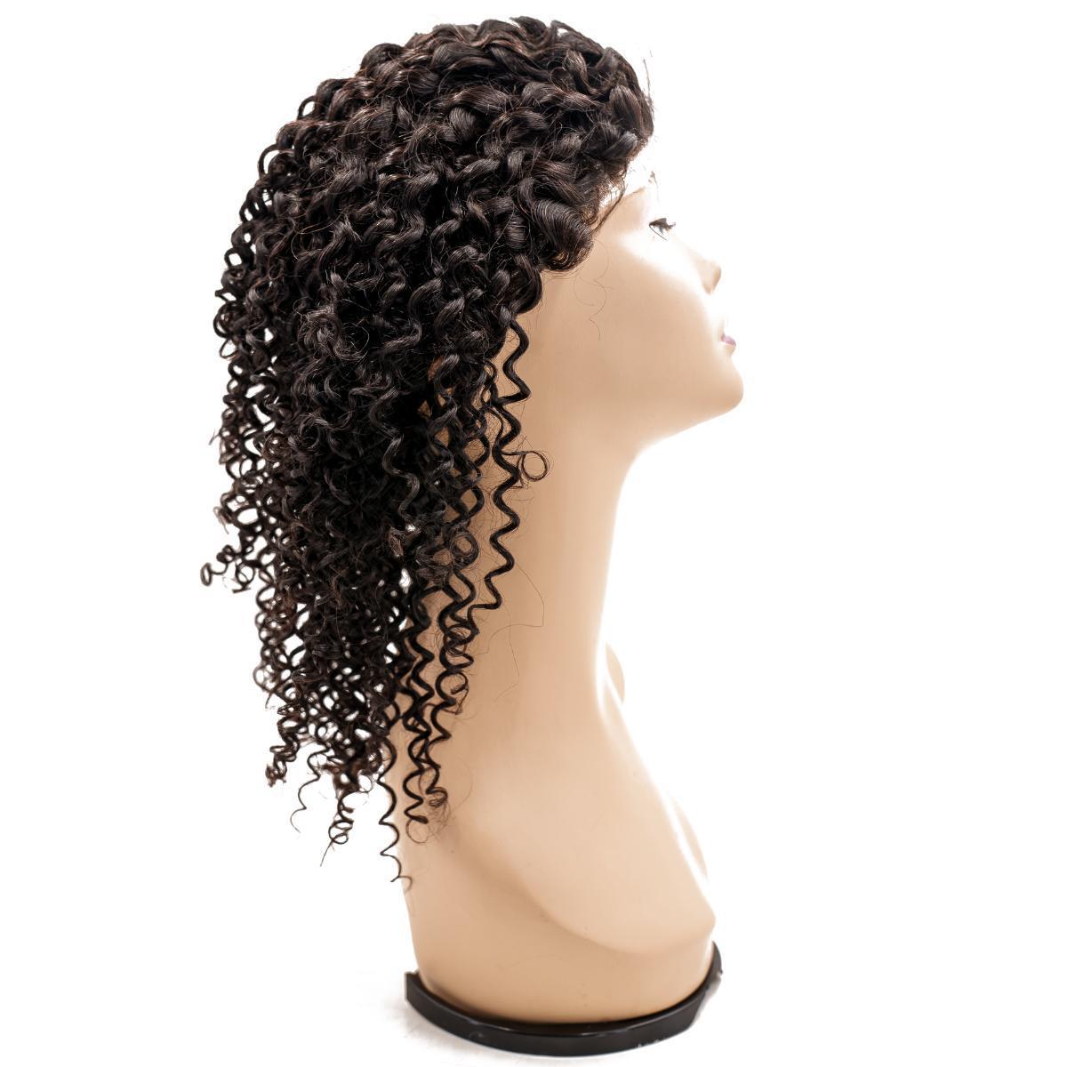 Curly Skin Polyurethane Medical Wig Curly Skin Polyurethane Medical Wig