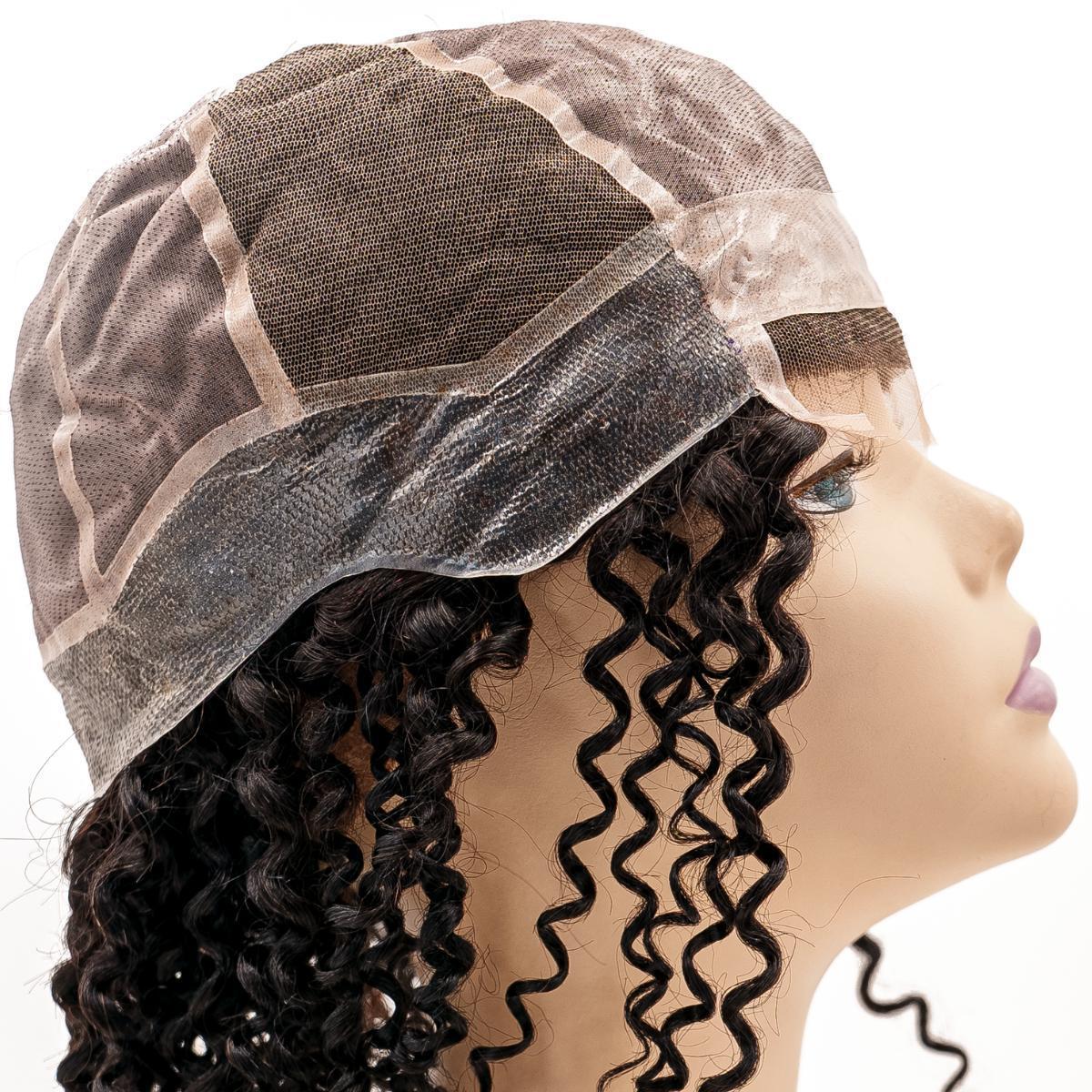 Curly Fine Mono Base Medical Wig Curly Fine Mono Base Medical Wig