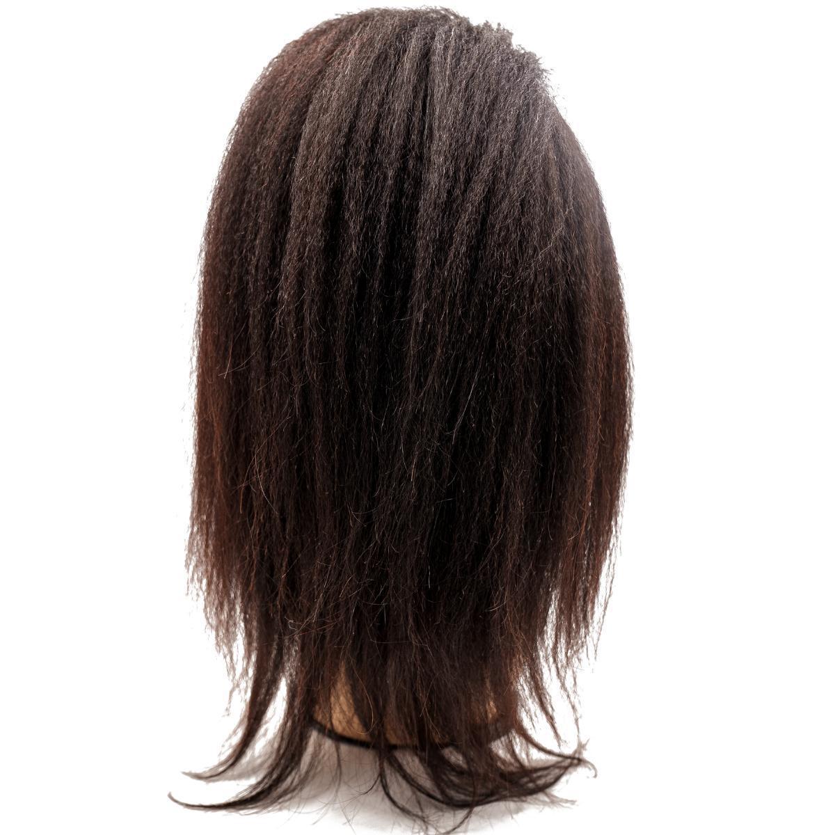 Kinky Straight Silicone Skin Medical Wig Kinky Straight Silicone Skin Medical Wig