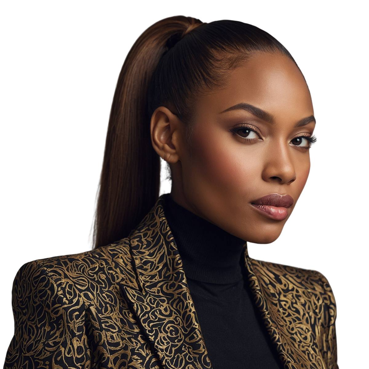 Dark Brown Ponytail Dark Brown Ponytail