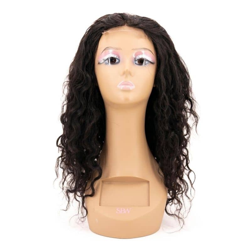 Messy Curl 4x4 Transparent Closure Wig Messy Curl 4x4 Transparent Closure Wig