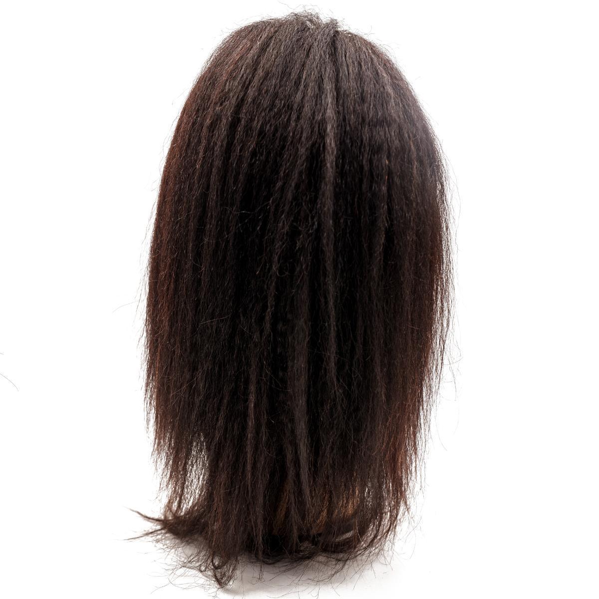 Kinky Straight Skin Polyurethane Medical Wig Kinky Straight Skin Polyurethane Medical Wig