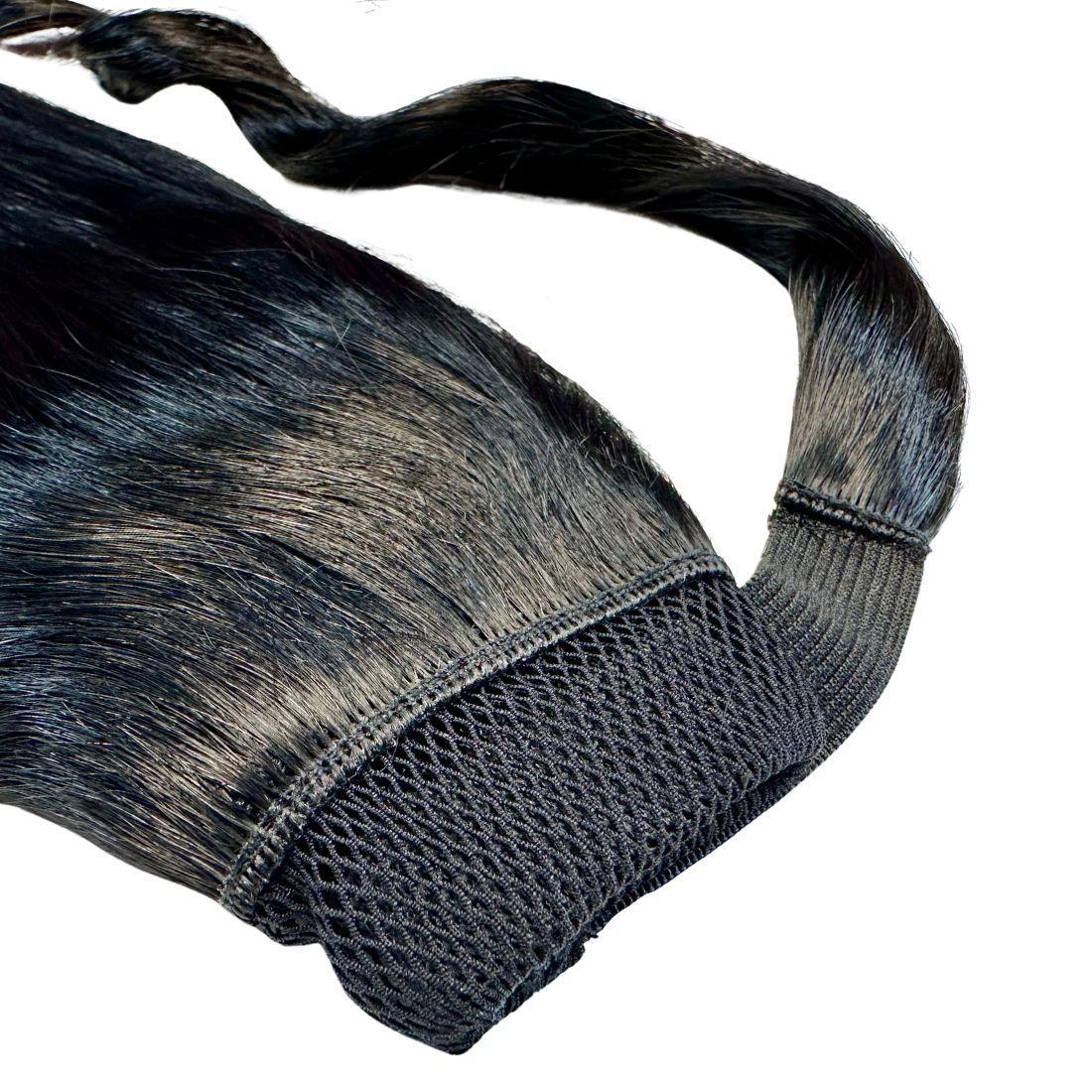Jet Black Ponytail Jet Black Ponytail