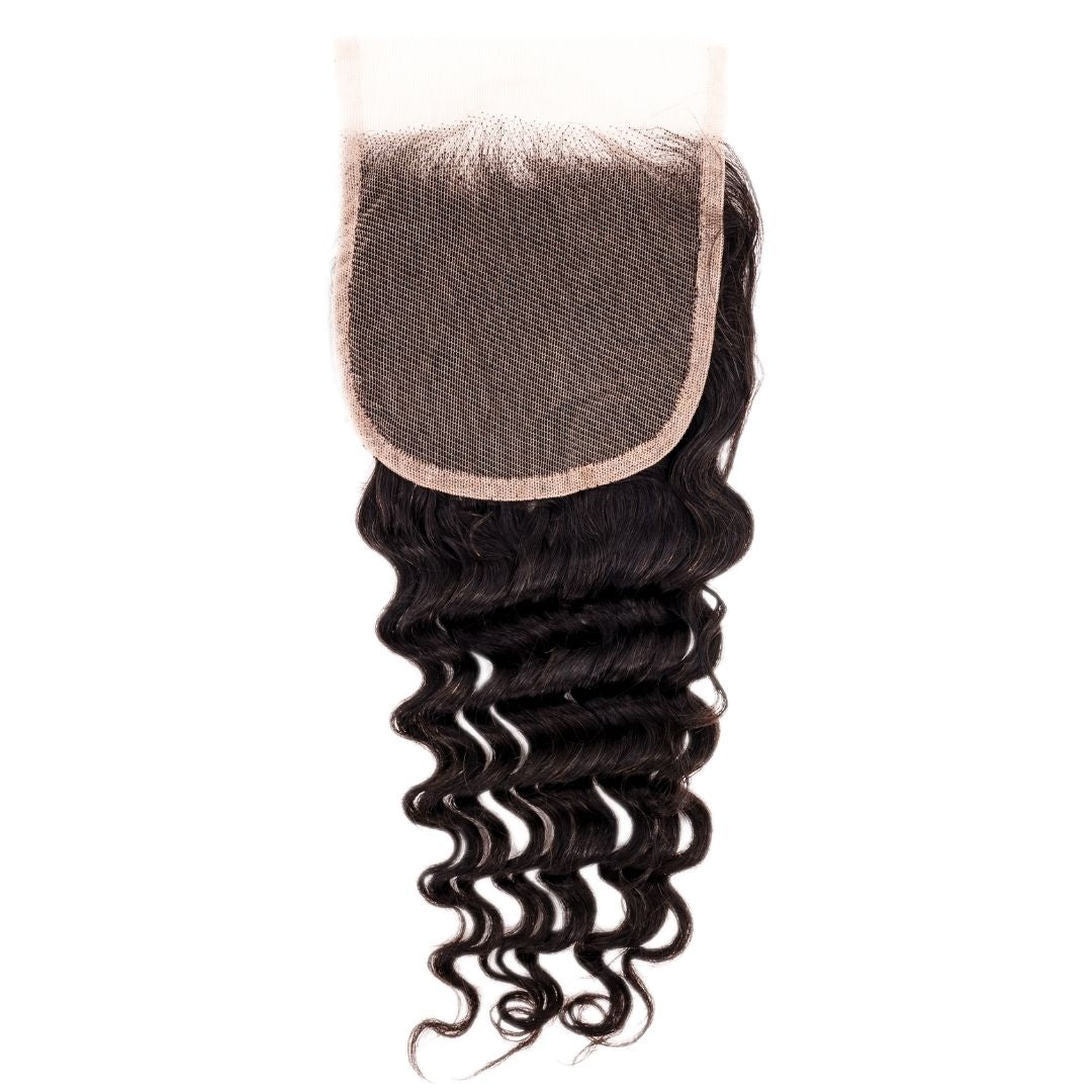 Brazilian Deep Wave 4x4 Closure Brazilian Deep Wave 4x4 Closure