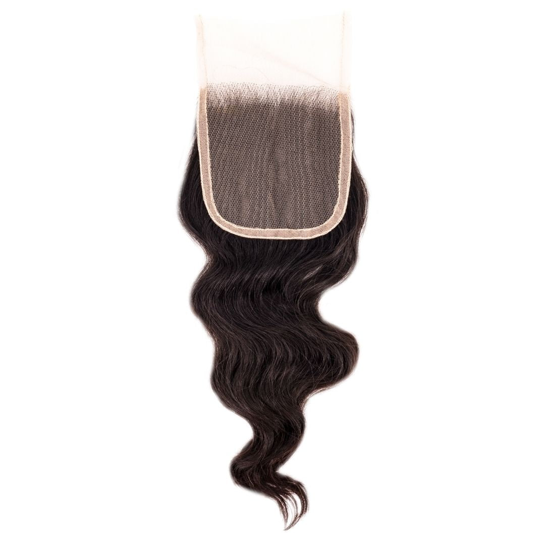 Raw Indian Wavy 4x4 Transparent Closure Raw Indian Wavy 4x4 Transparent Closure