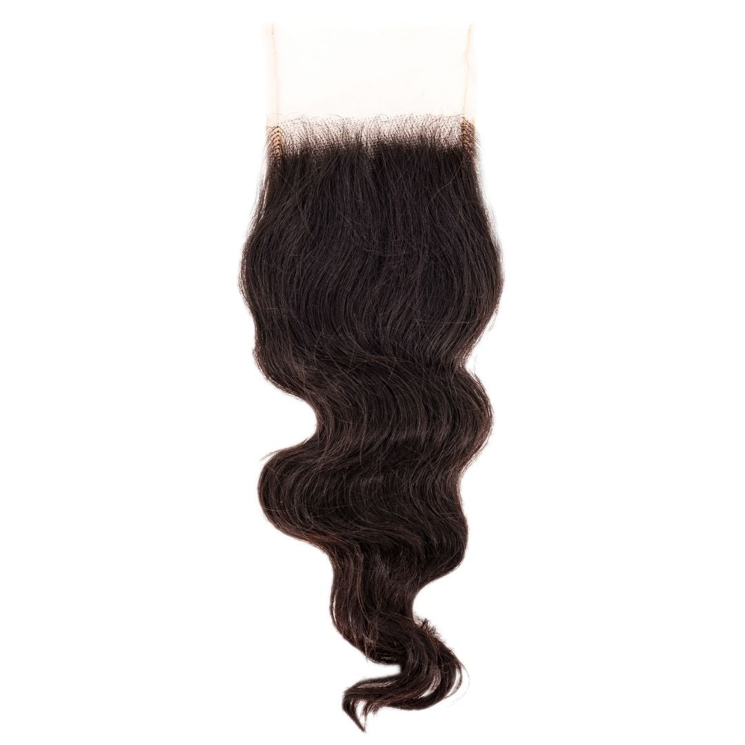 Raw Indian Wavy 4x4 Transparent Closure Raw Indian Wavy 4x4 Transparent Closure
