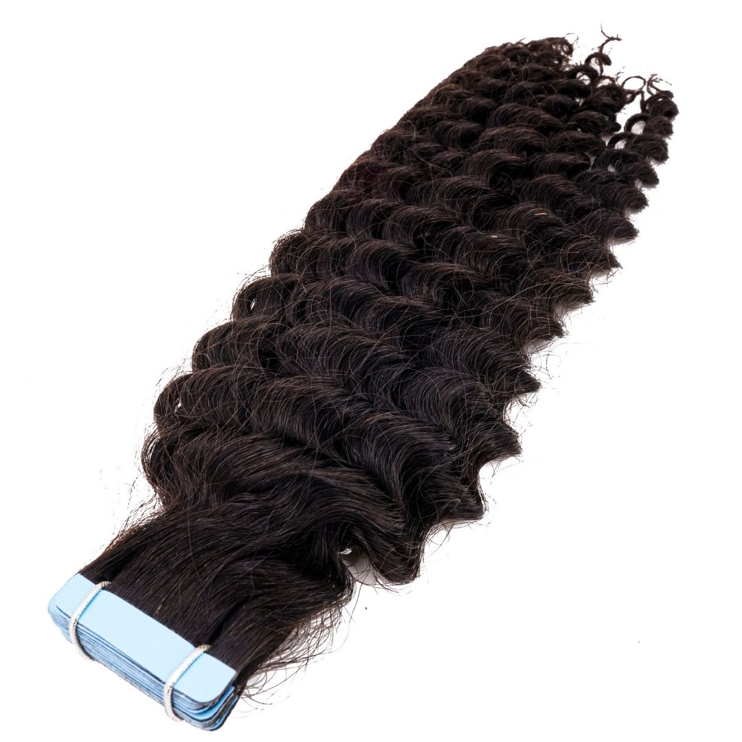 Kinky Curly Tape-In Extensions Kinky Curly Tape-In Extensions