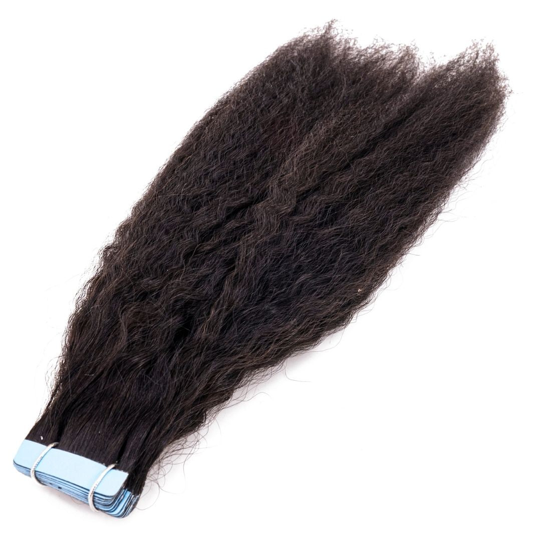 Kinky Straight Tape-In Extensions Kinky Straight Tape-In Extensions