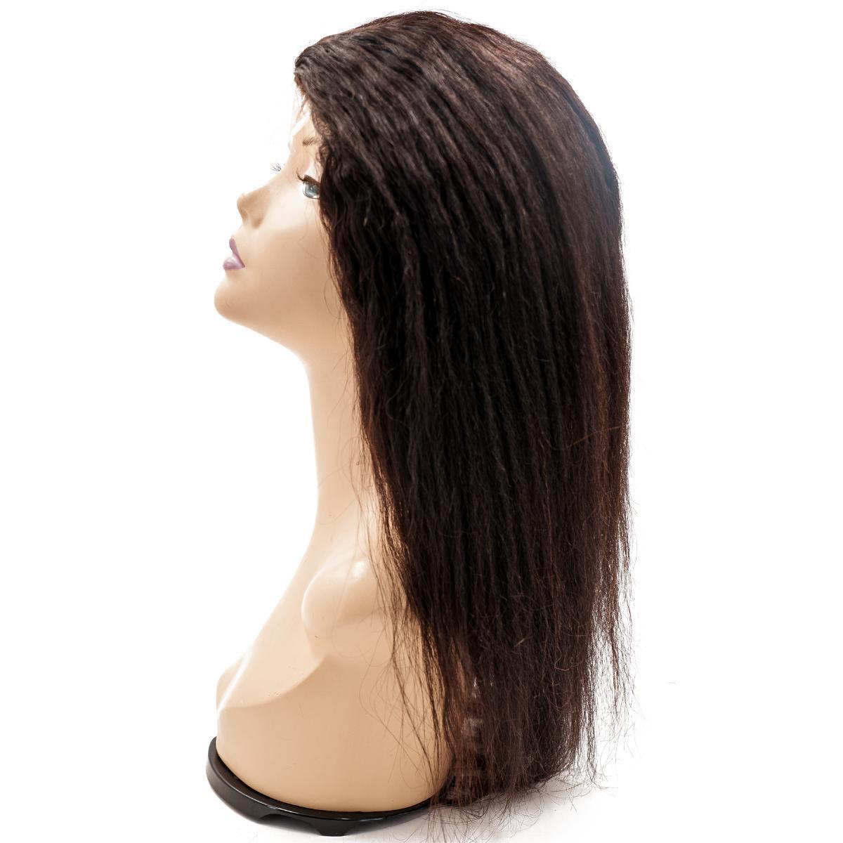 Kinky Straight Fine Mono Base Medical Wig Kinky Straight Fine Mono Base Medical Wig