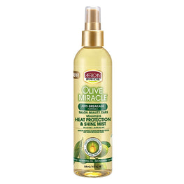African Pride Olive Miracle Weightless Heat Protection Shine Mist