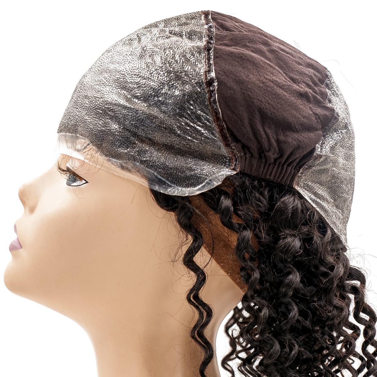 Curly Skin Polyurethane Medical Wig Curly Skin Polyurethane Medical Wig