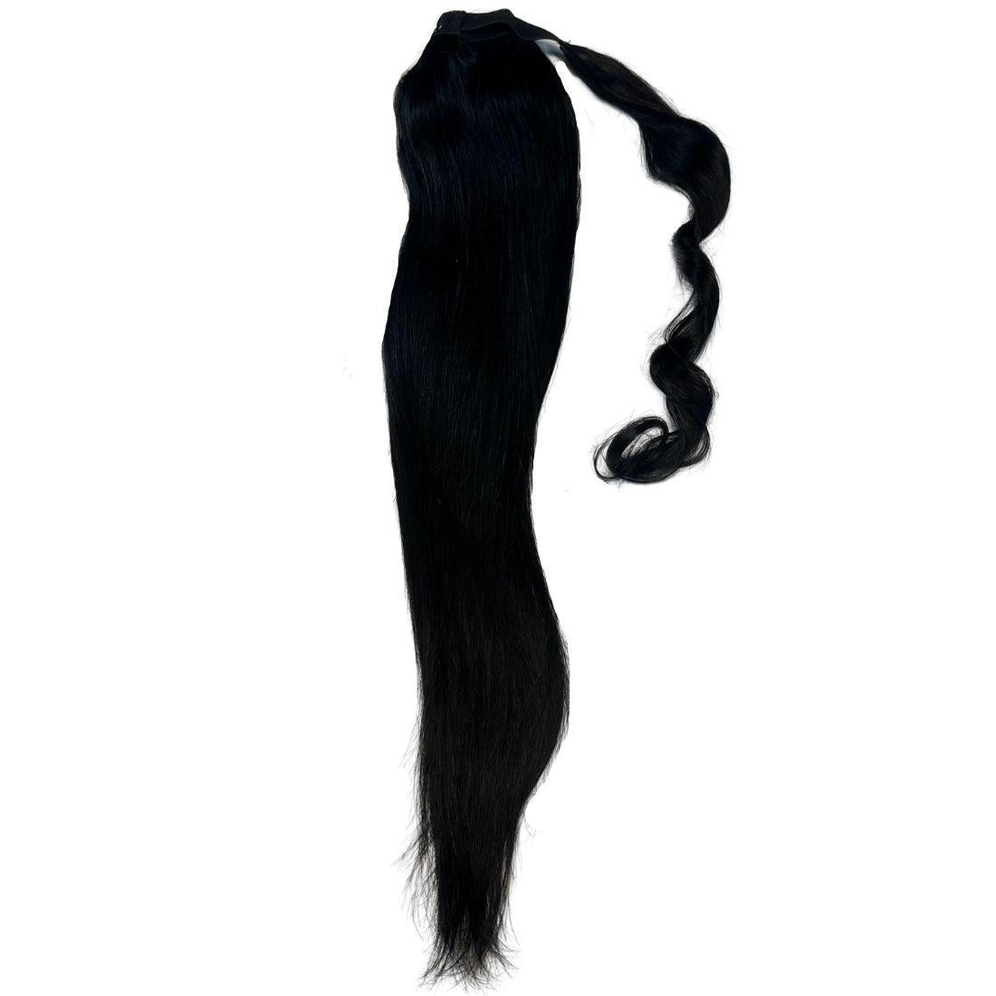 Jet Black Ponytail Jet Black Ponytail