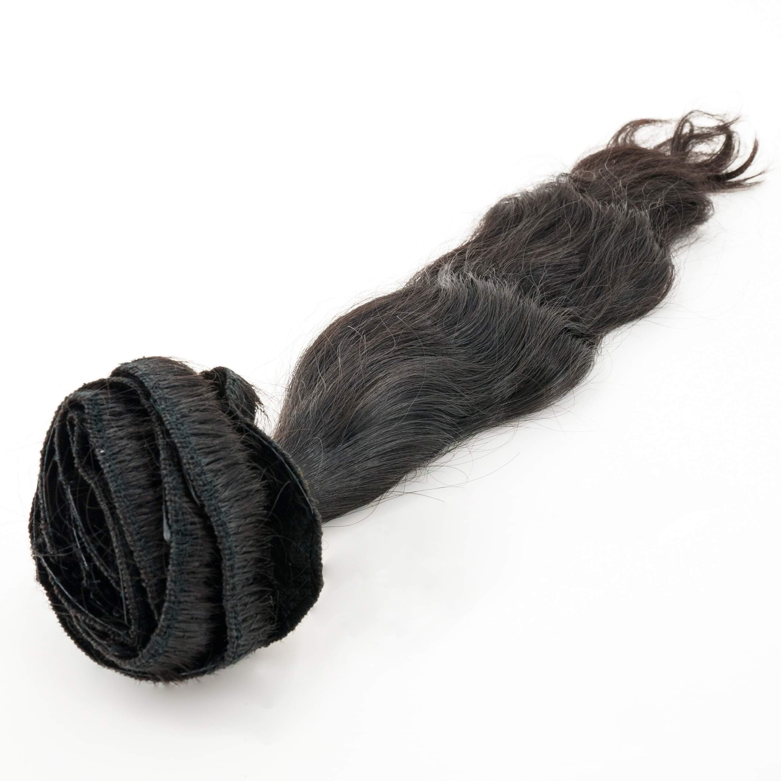 Indian Wavy Natural Black Clip-In Extensions Indian Wavy Natural Black Clip-In Extensions