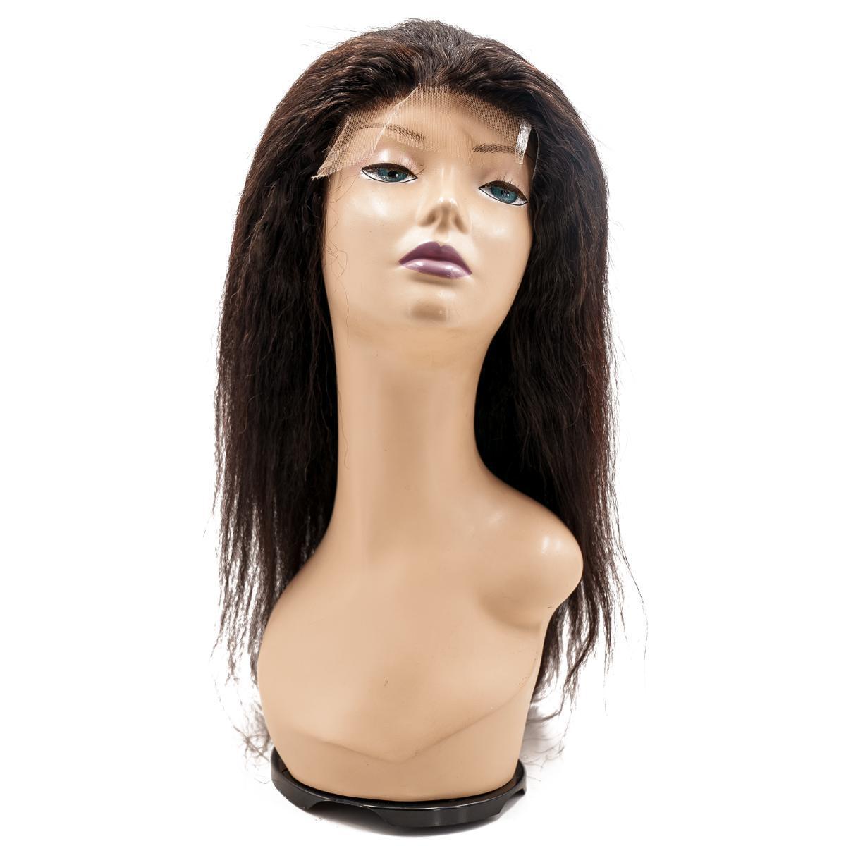 Kinky Straight Fine Mono Base Medical Wig Kinky Straight Fine Mono Base Medical Wig