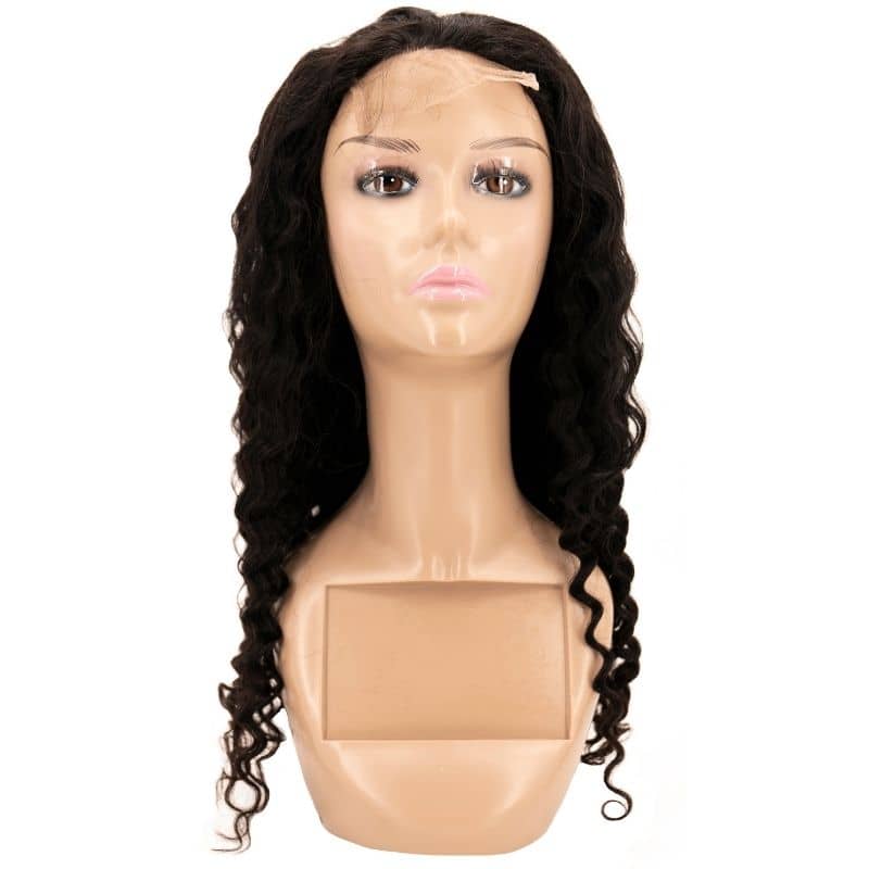 Deep Wave 4x4 Transparent Closure Wig Deep Wave 4x4 Transparent Closure Wig