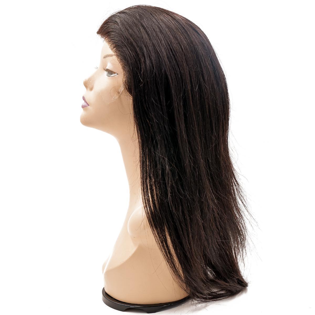Straight Mono Lace Front PU Medical Wig Straight Mono Lace Front PU Medical Wig