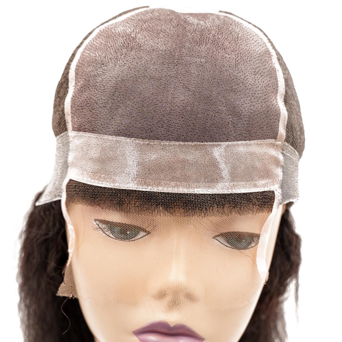 Kinky Straight Silicone Skin Medical Wig Kinky Straight Silicone Skin Medical Wig