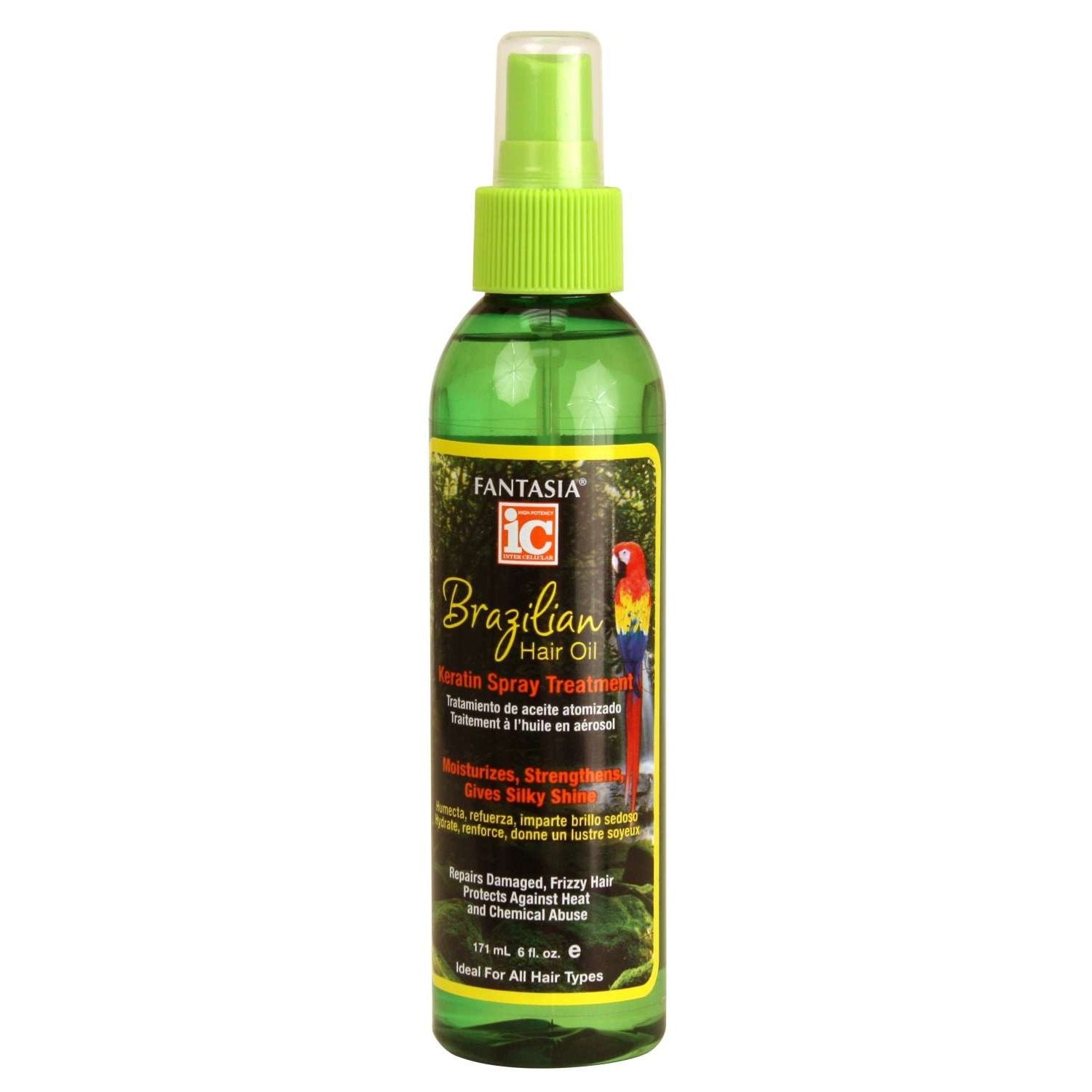 Fantasia Ic Brazilian Hair Oil Keratin Spray Treatment Fantasia Ic Brazilian Hair Oil Keratin Spray Treatment