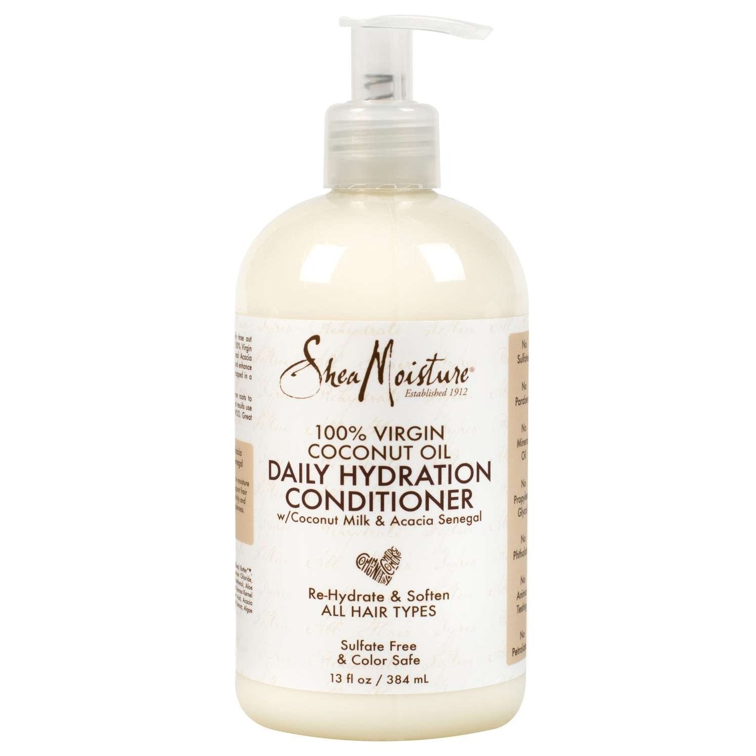 Shea Moisture 100% Virgin Coconut Oil Daily Hydration Conditioner Shea Moisture 100% Virgin Coconut Oil Daily Hydration Conditioner