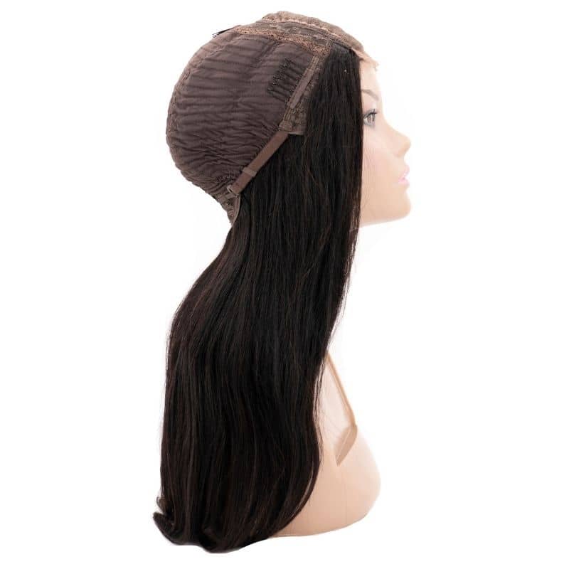 Straight 4x4 Transparent Closure Wig Straight 4x4 Transparent Closure Wig